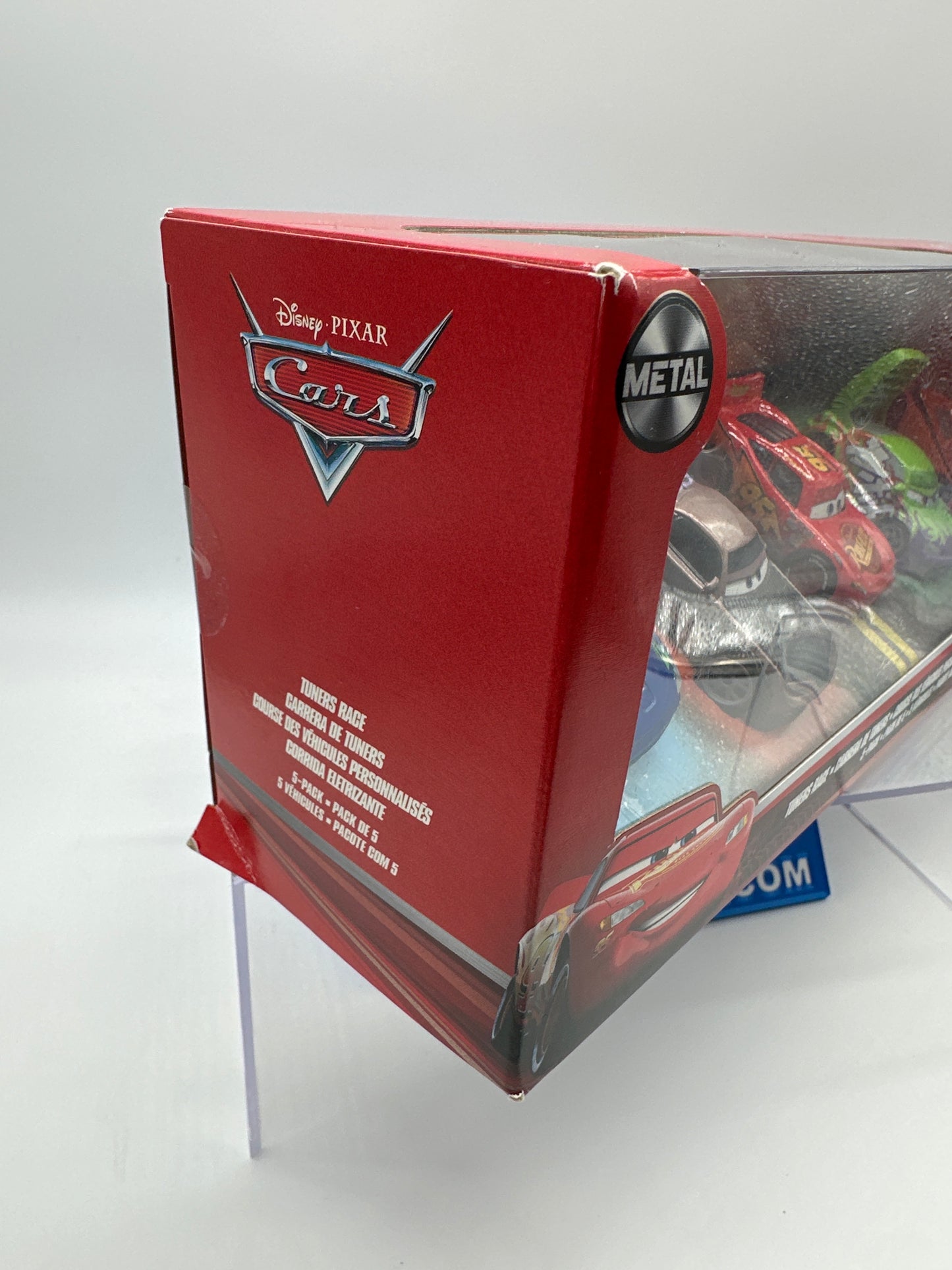 Disney Pixar Cars Movie - Metal Logo - Tuners Race 5 Car Gift Pack Multipack Set