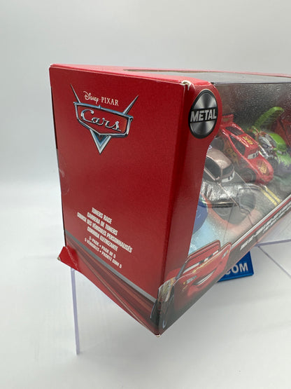Disney Pixar Cars Movie - Metal Logo - Tuners Race 5 Car Gift Pack Multipack Set