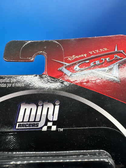 Disney Pixar Cars Movie Metal Mini Racers - Metallic Danny Swervez - Internatinally Carded