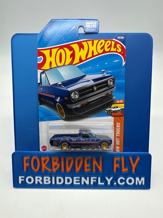 Hot Wheels 2025 D Case Super Treasure Hunt - Blue 1975 Datsun Sunny Truck (B120)