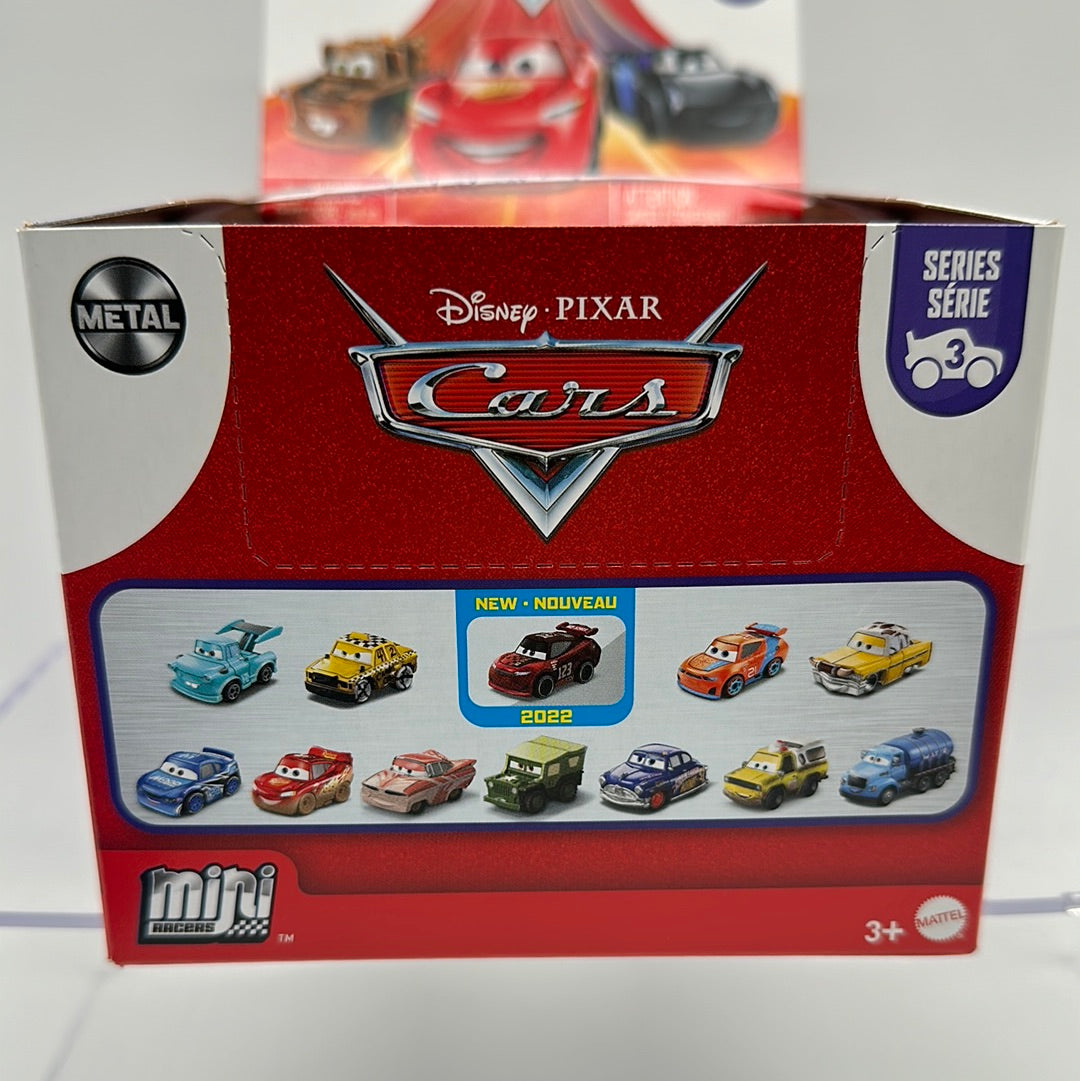 Disney Pixar Cars Movie Metal Mini Racers - 2022 Series 3 - Complete set of 12 (unopened)