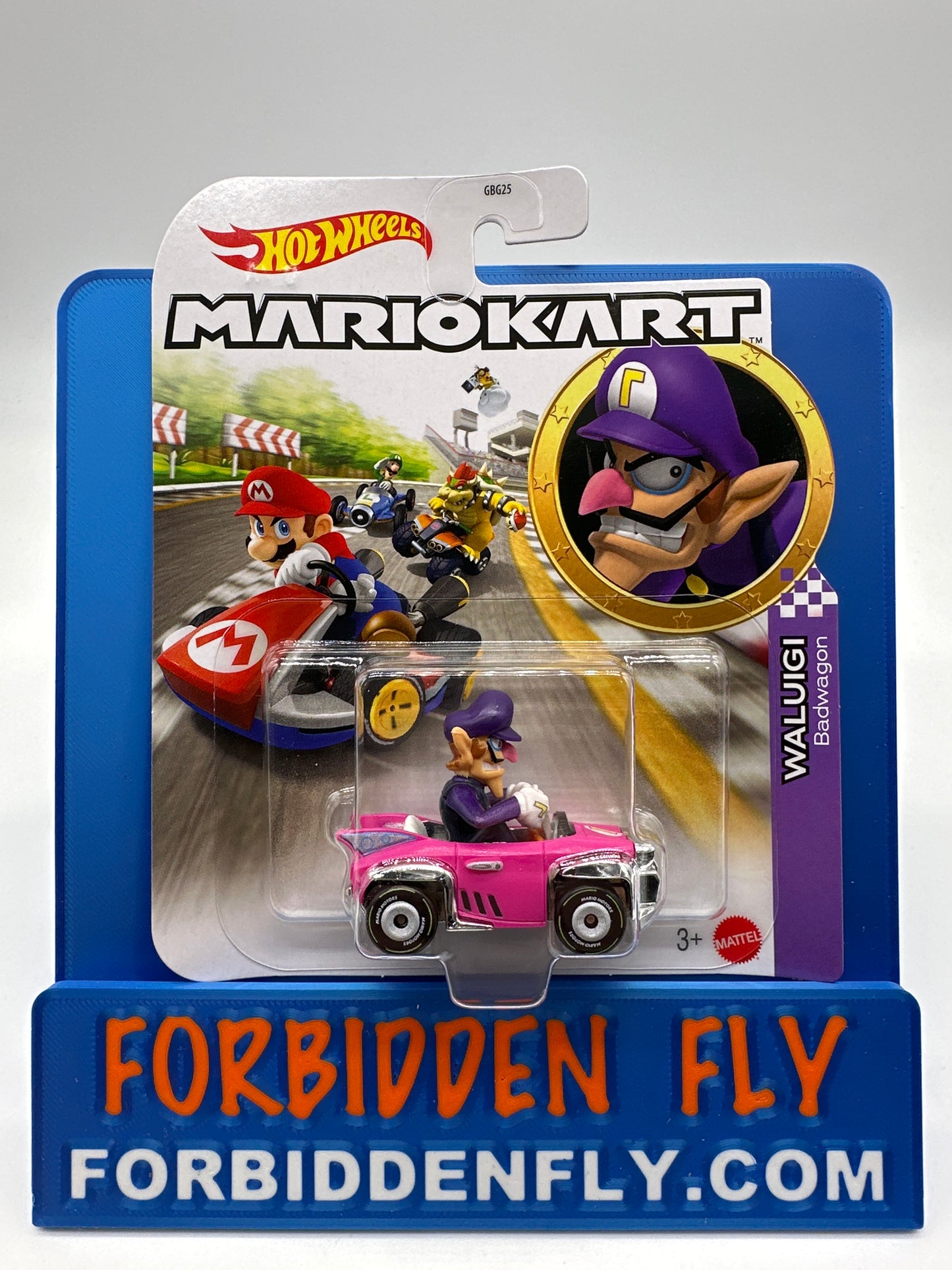 Hot Wheels Mario Kart - Character Kart - Waluigi and Badwagon