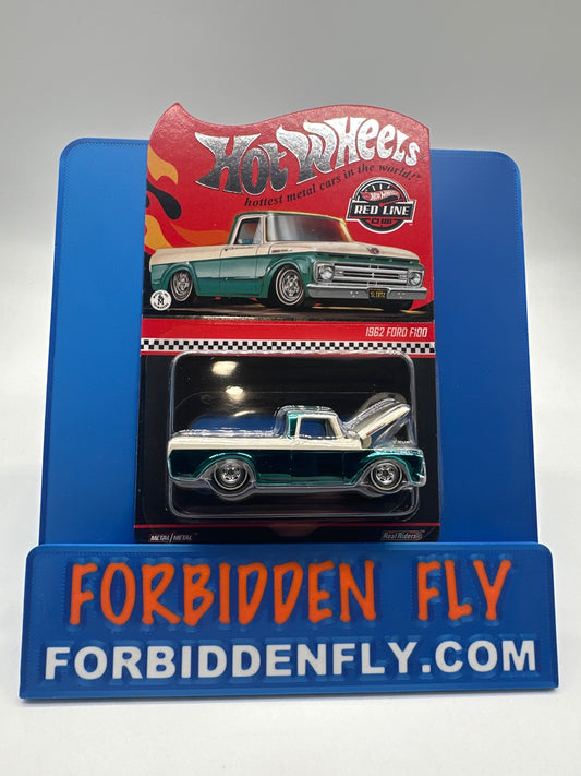 Hot Wheels RLC Red Line Club - 2026 Release - 1962 Ford F100 - Teal