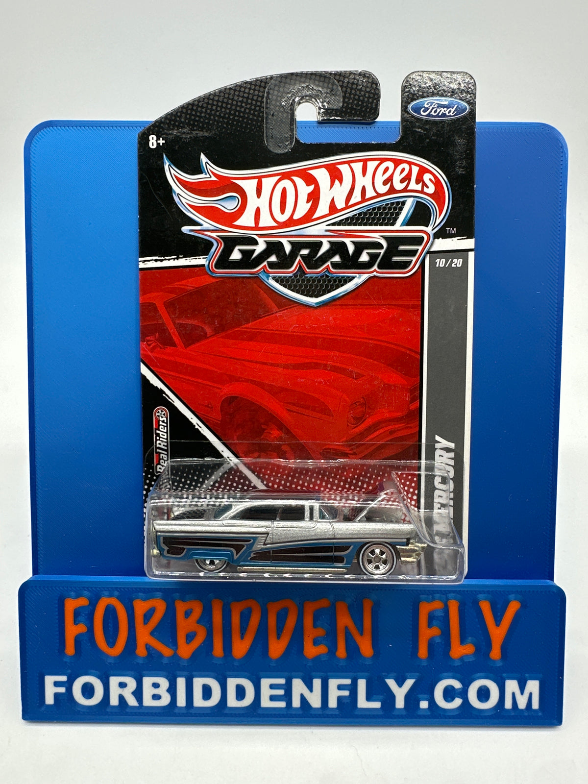 Hot Wheels Premium - HW Garage Series (Ford) - Silver ‘56 Mercury (#10/20)
