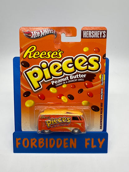 Hot Wheels Premium - Pop Culture 2012 Hershey’s Series Single - Reese’s Pieces Volkswagen Micro Bus