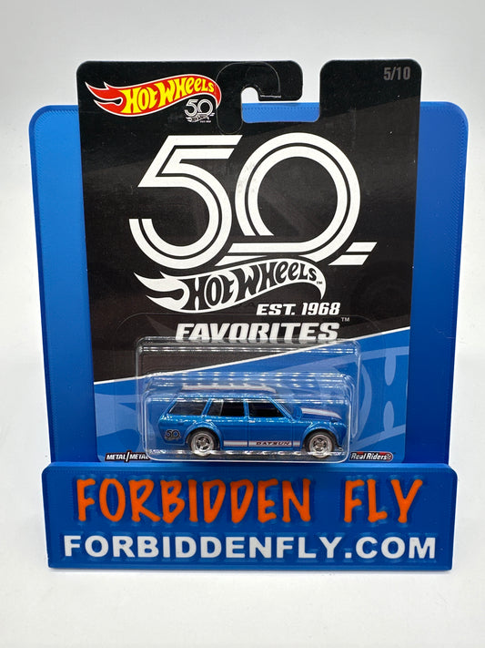 Hot Wheels Premium - 50th Favorites - #5/10 - ‘71 Datsun Bluebird 510 Wagon