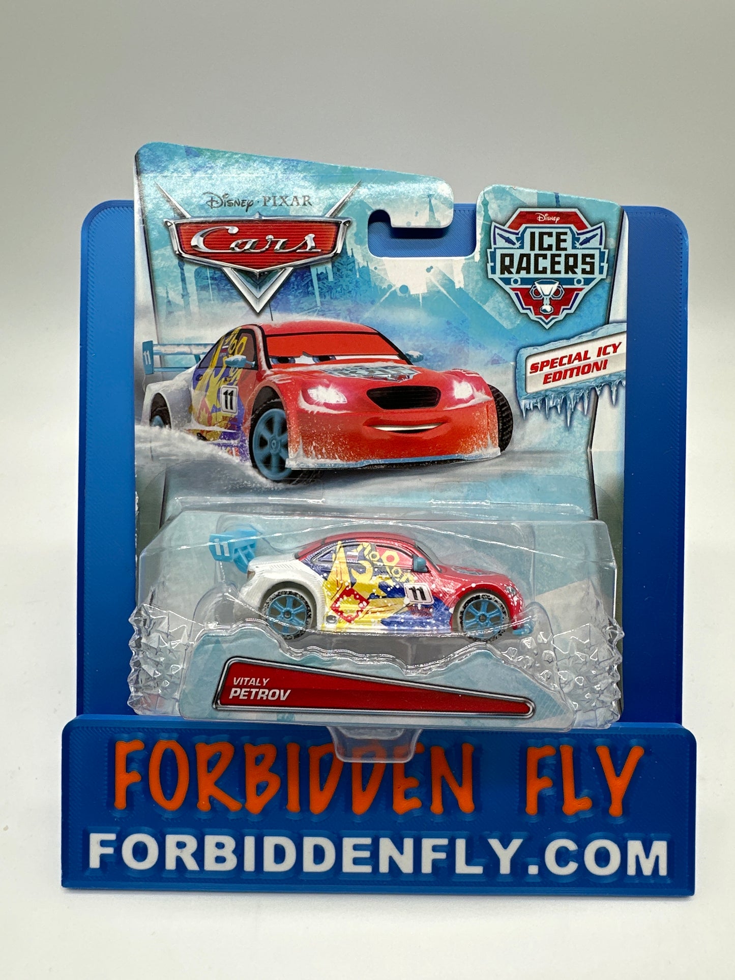 Disney Pixar Cars Movie - 2015 Ice Racers (“Icy Edition” Card) Series - Vitaly Petrov