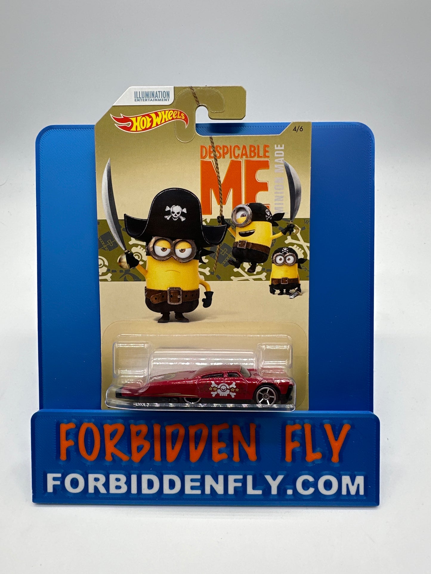 Hot Wheels - 2017 Despicable Me Minion Made Series - Complete Set of 6