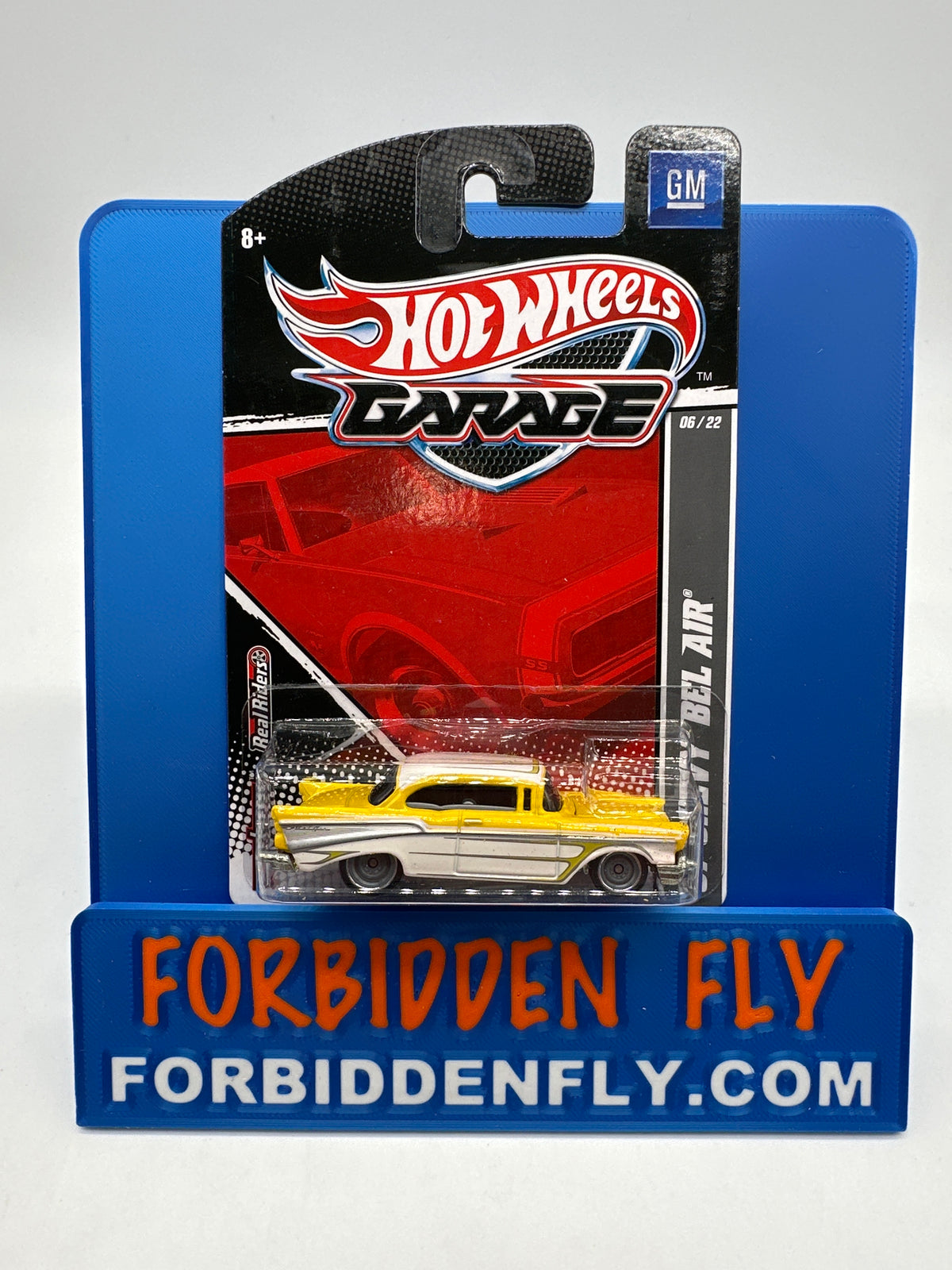 Hot Wheels Premium - HW Garage Series (GM) - Yellow ‘57 Chevy Bel Air (#6/22)