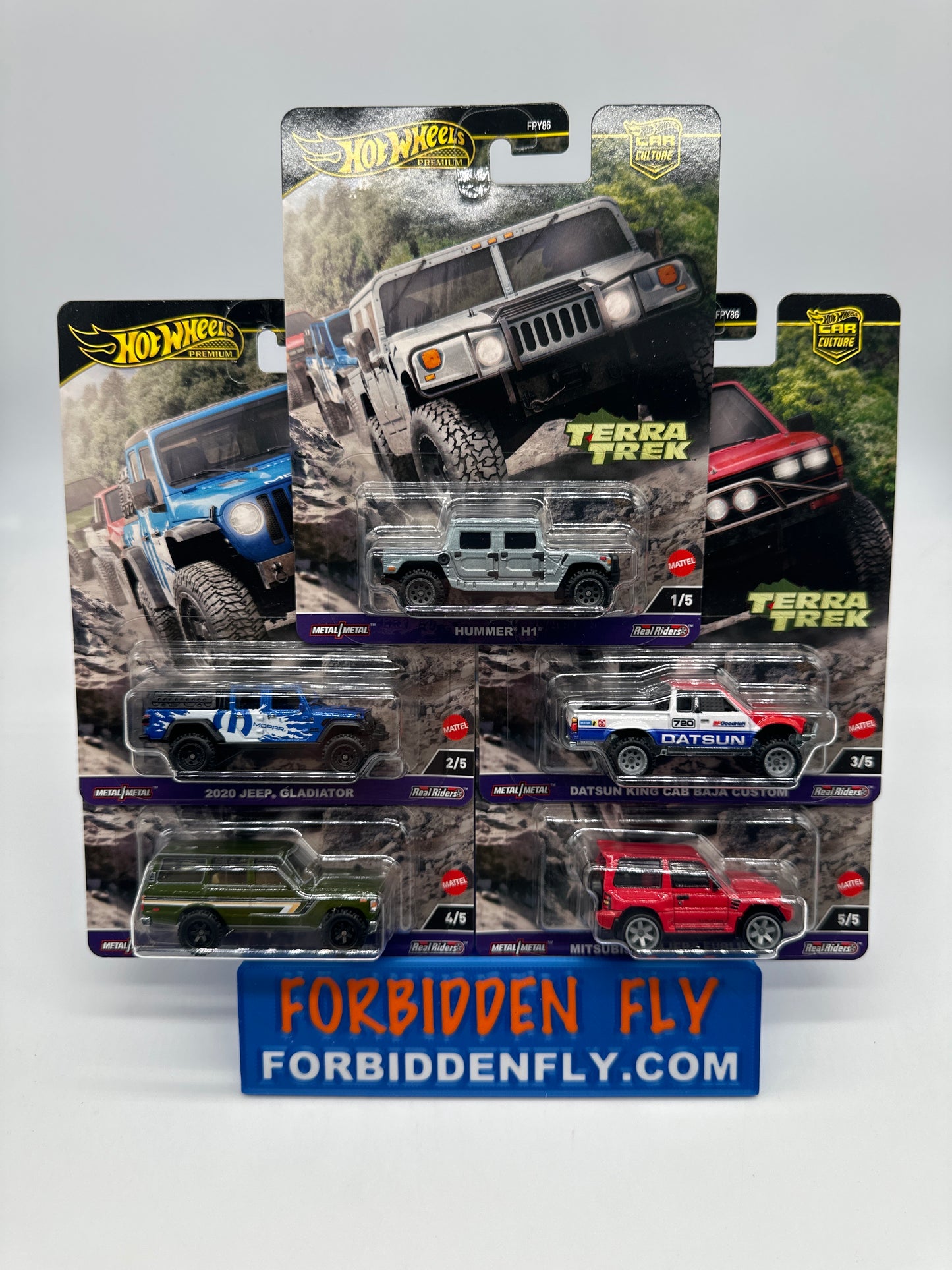 Hot Wheels Car Culture -  2024 Terra Trek Series - Premium Set of 5