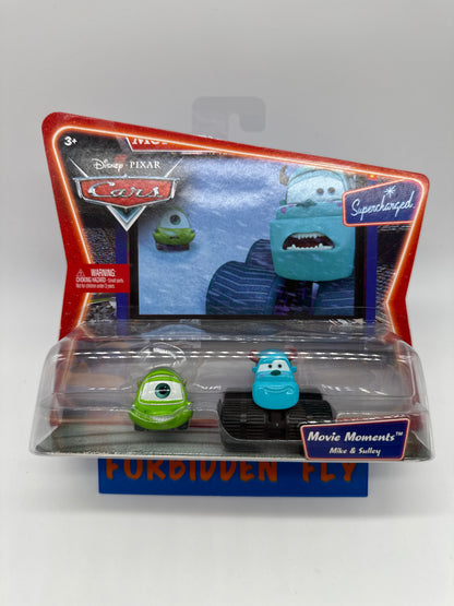 Disney Pixar Cars Movie - Supercharged Two Pack - Movie Moments Mike & Sulley (Monsters Inc)
