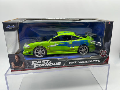 Jada 1:24 Scale - Fast and Furious - Brian’s Mitsubishi Eclipse