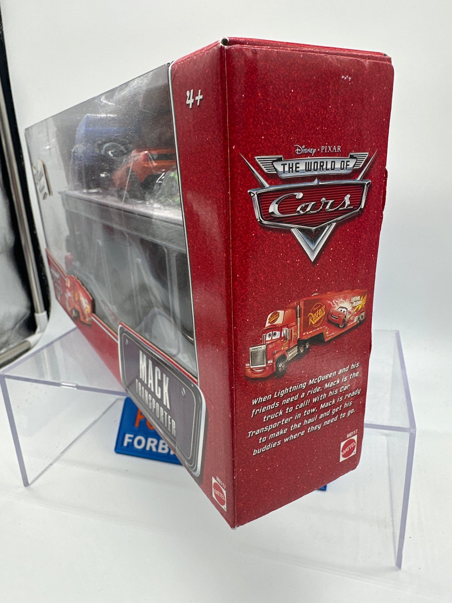 Disney Pixar Cars Movie - World of Cars - Mack Transporter Hauler with 3 Tuners Cars Set