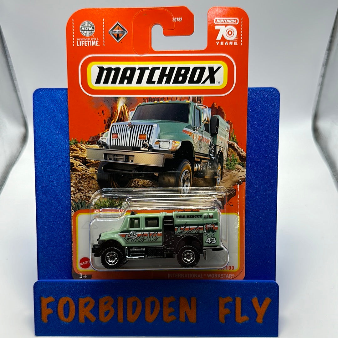 Matchbox - 2023 Mainline - International Workstar - #39/100 - Green