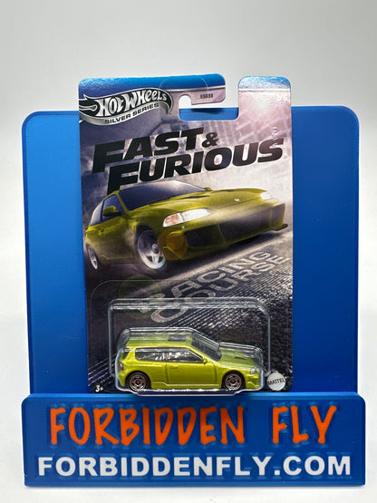 Hot Wheels 2025 Silver Series - Wal Mart Exclusive - Fast & Furious Racing Course Series - Complete Set Of 5