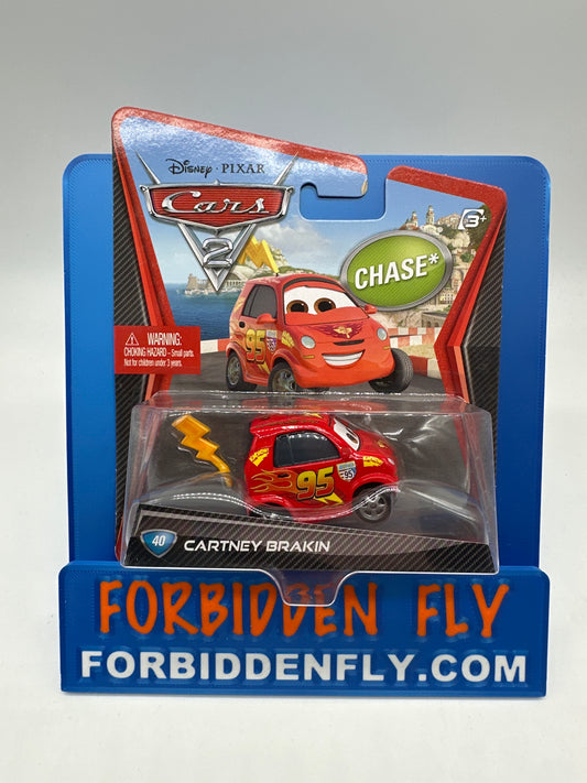 Disney Pixar Cars Movie - Cars 2 - Chase Cartney Brakin