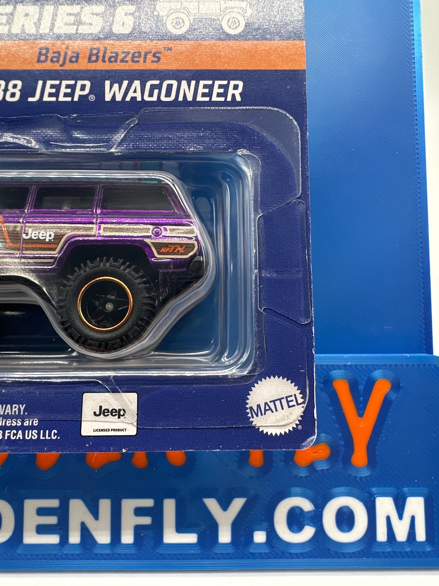 Hot Wheels NFT Series 6 - Baja Blazers - 1988 Jeep Wagoneer - NFTH