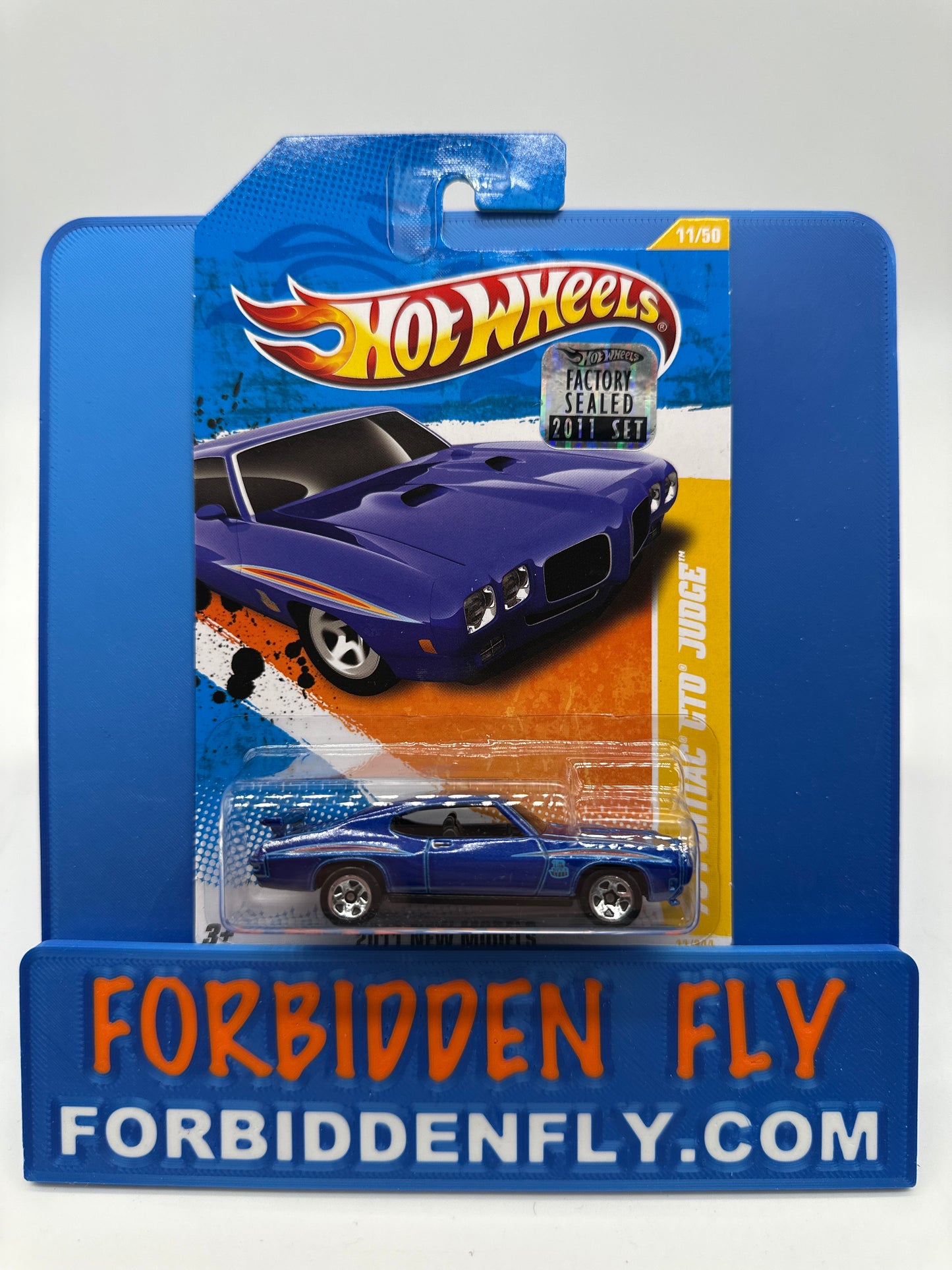 Hot Wheels 2011 Factory Sticker - ‘70 Pontiac GTO Judge - Lot of 3 - Yellow, Green and Blue