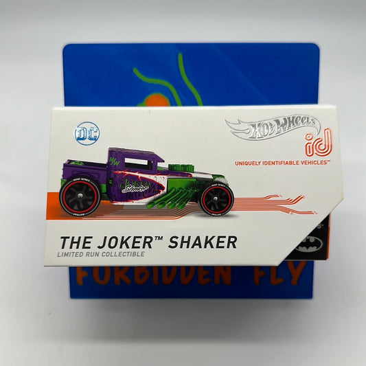 Hot Wheels Boxed Series 2 ID Car - Batman - Bone Shaker - The Joker Shaker - Purple