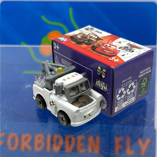 Disney Pixar Cars Movie Metal Mini Racers - 2023 Series 3 #25 - Mad Scientist Mater (unopened)