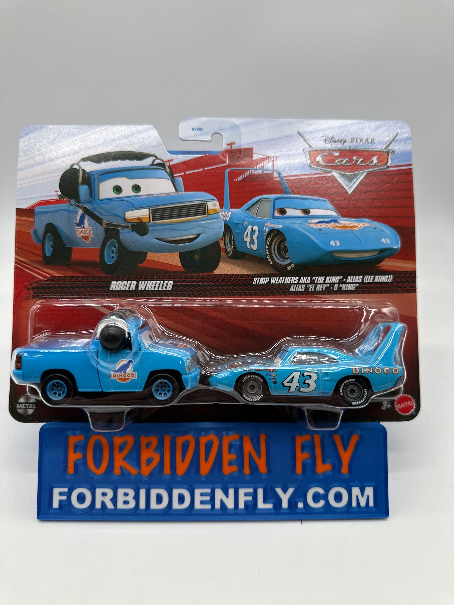 Disney Pixar Cars 2026 - (Two) 2 Pack - Roger Wheeler & Strip Weathers AKA “The King”