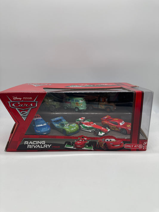 Disney Pixar Cars Movie - Target Exclusive Cars 2 Series - Racing Rivalry 7 Pack Set