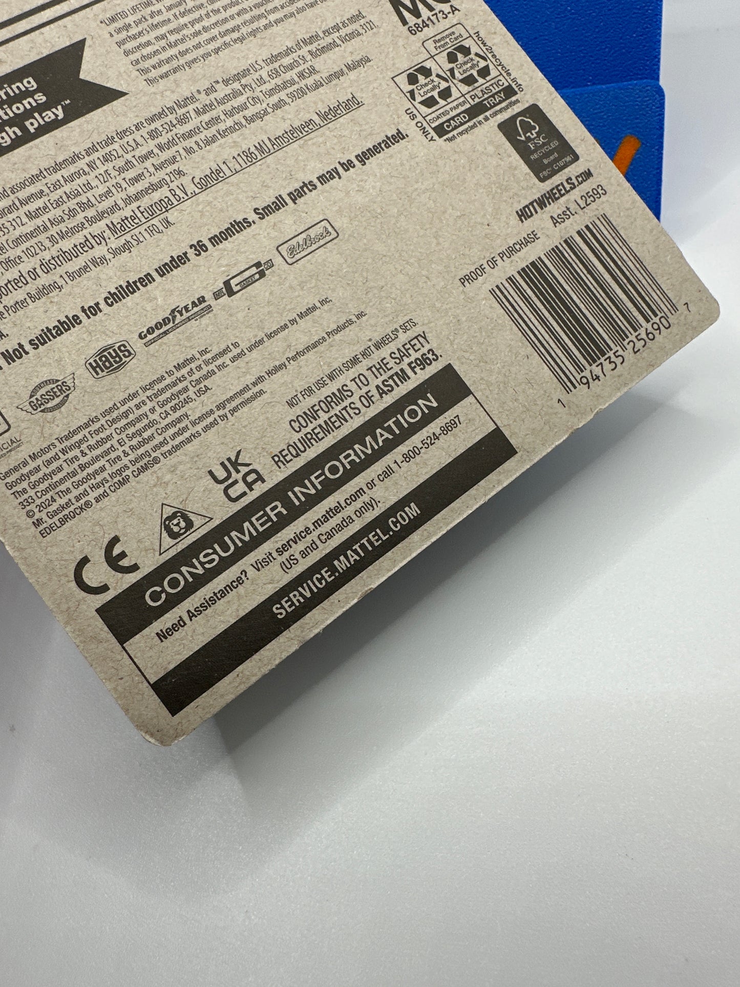 Hot Wheels 2025 J Case Super Treasure Hunt - ‘62 Corvette Gasser