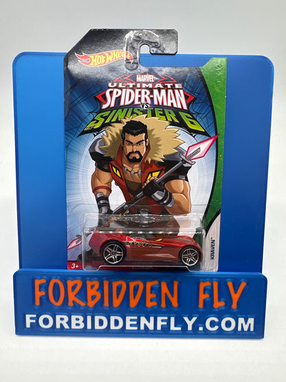 Hot Wheels - 2015 Wal Mart Exclusive Marvel Spider-Man VS Sinister 6 Series - Complete Set of 10