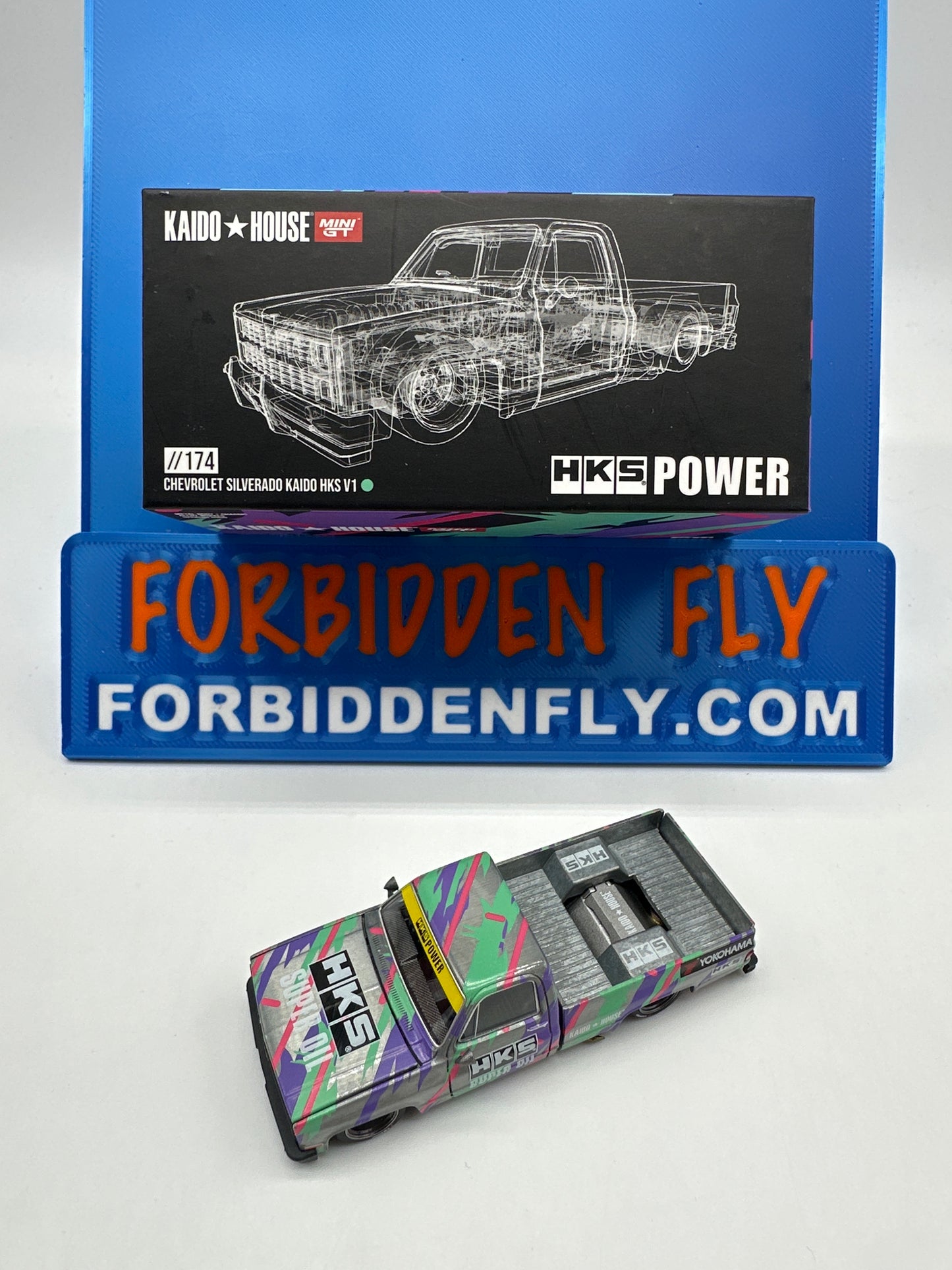 Kaido House (x MiniGT) - Raw Chase #174 - Chevrolet Silverado Kaido HKS V1