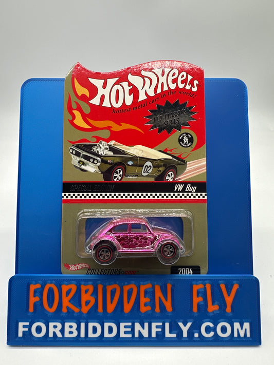 Hot Wheels 2004 RLC Red Line Club - Neo Classics - Pink VW Volkswagen Bug