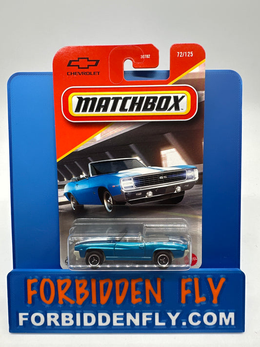 Matchbox - 2025 Mainline #72/125 - 1969 Camaro SS 396 - Blue