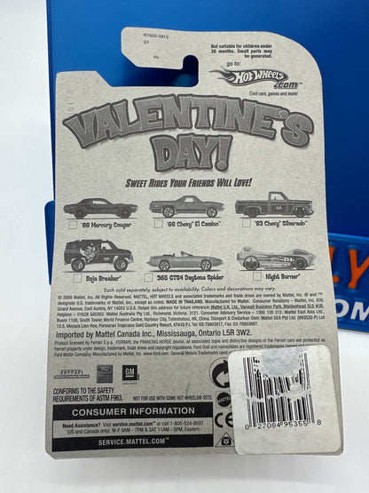 Hot Wheels - Walmart Exclusive 2009 Valentine’s Day Series - Complete Set of 6