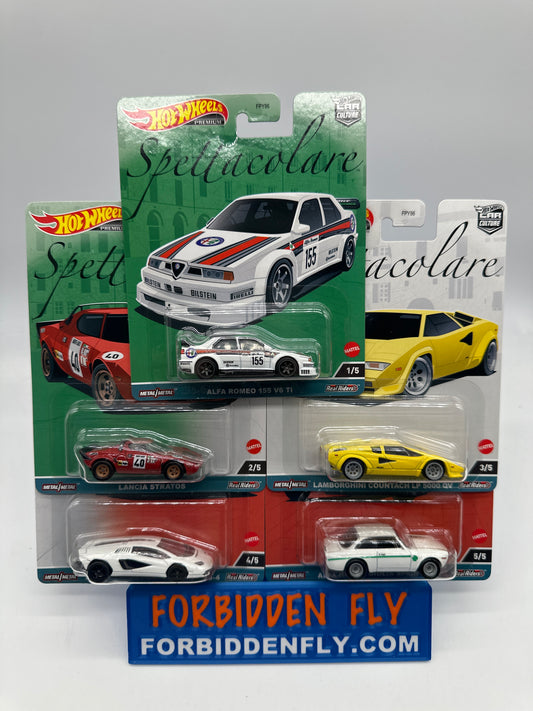 Hot Wheels Car Culture - Spettacolare Premium Set of 5