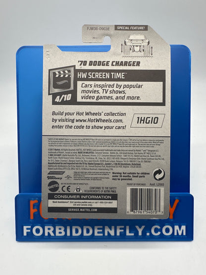 Hot Wheels Mainline - Factory Stickered 2018 - Fast & Furious ‘70 Dodge Charger