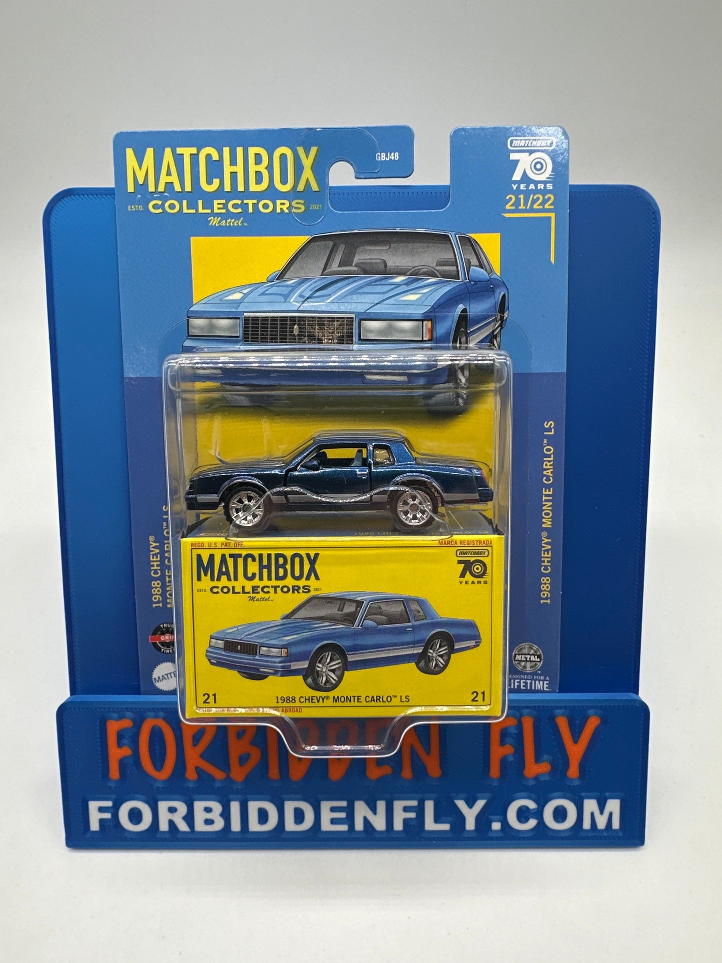 Matchbox Collectors 70 Years - #21/22 - 1988 Chevy Monte Carlo