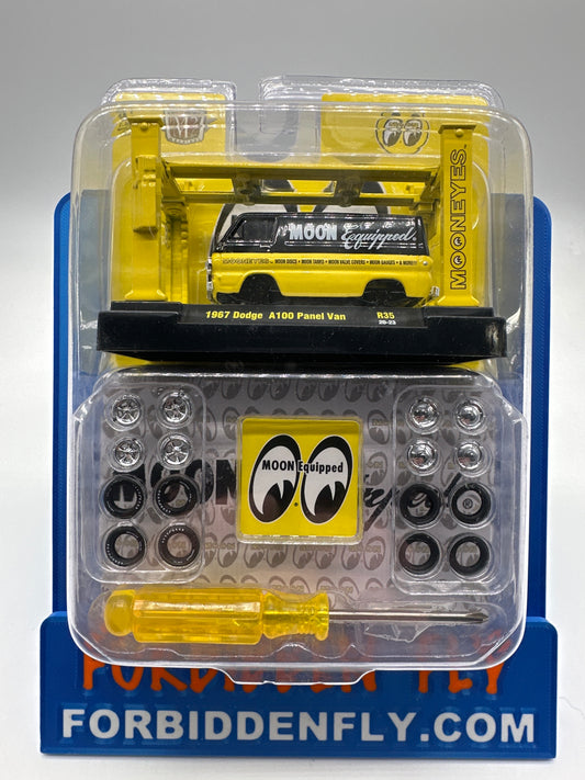 M2 Machines Model Kit - R35 - 1967 Dodge A100 Panel Van - Mooneyes