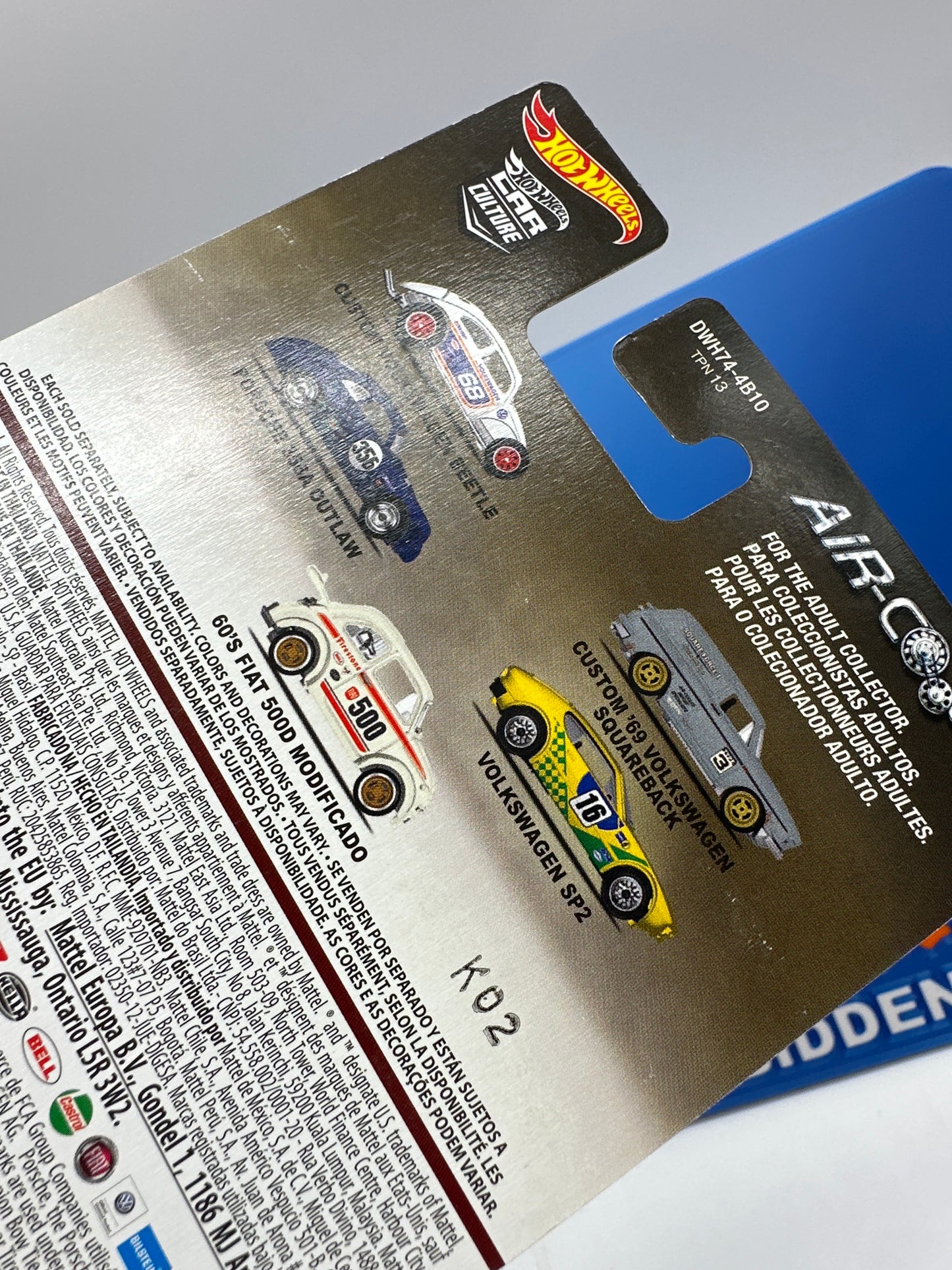 Hot Wheels Car Culture - Air-Cooled Premium Set Of 5