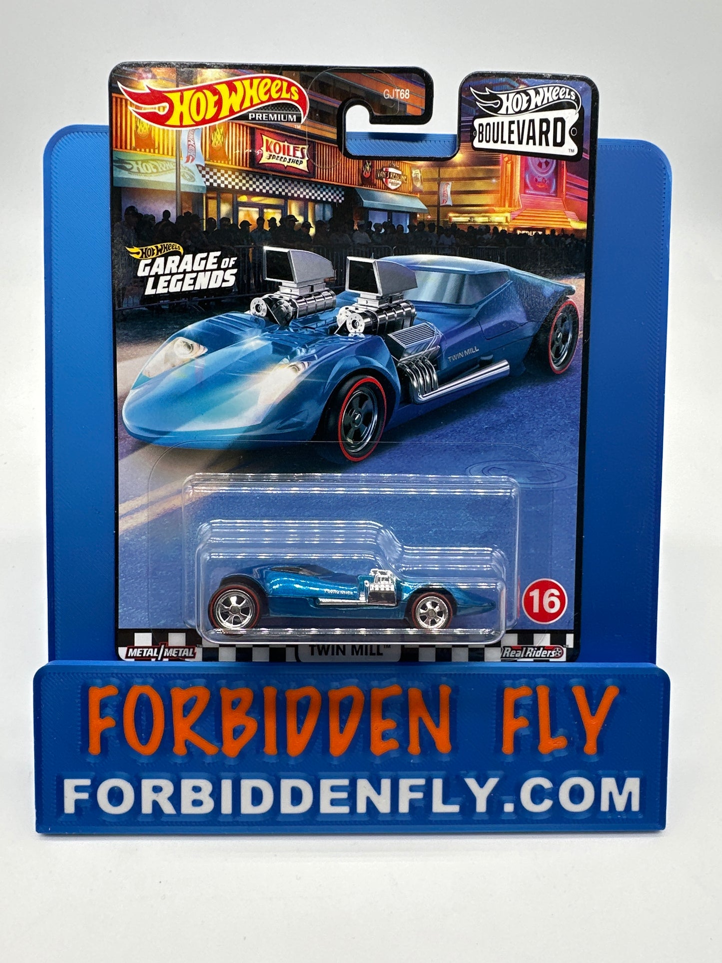 Hot Wheels Boulevard - #16 - Twin Mill - Low Profile 5 Spoke Wheel Variation - Single Car