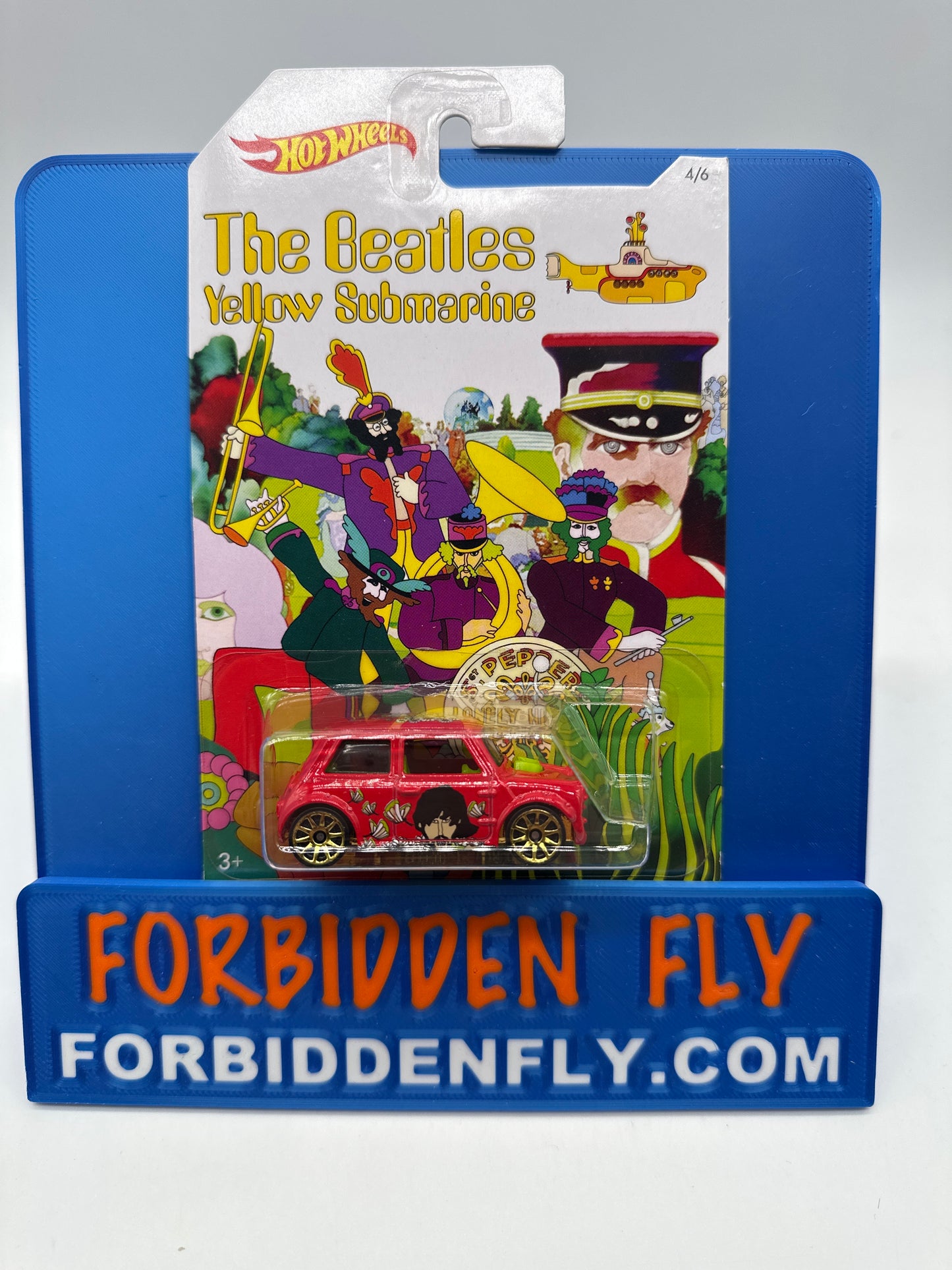 Hot Wheels - Walmart Exclusive 2016 The Beatles Yellow Submarine Series - Complete Set of 6