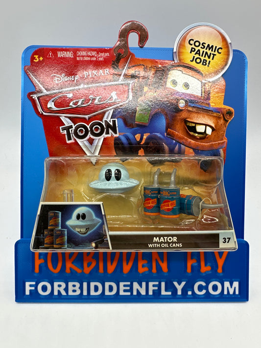 Disney Pixar Cars Movie - Cars Toon Series - Mator with Oil Cans