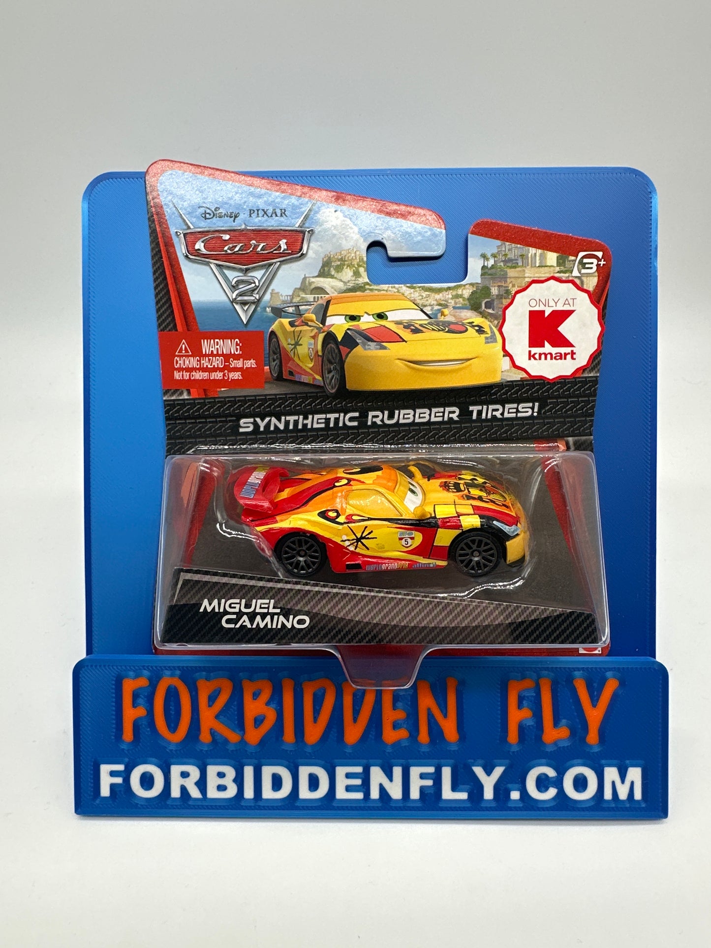 Disney Pixar Cars Movie - K Mart Exclusive - Miguel Camino with Synthetic Rubber Tires