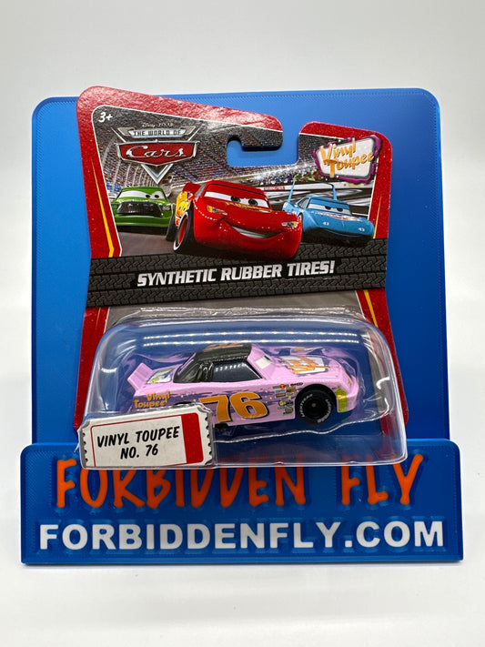 Disney Pixar Cars Movie - Piston Cup Racer w/ Synthetic Rubber Tires #76 Vinyl Toupee