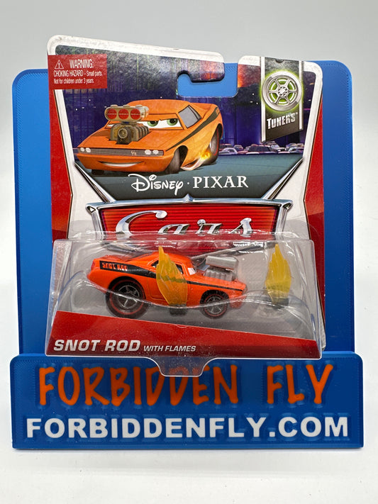 Disney Pixar Cars Movie - Tuners Series - Snot Rod with Flames