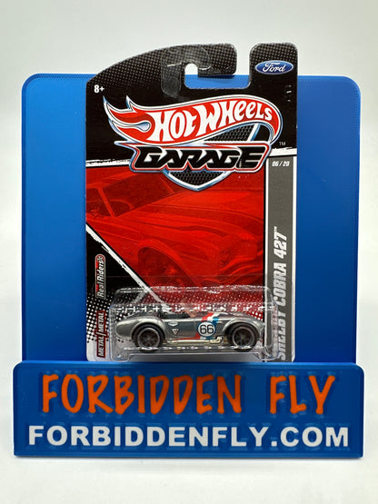 Hot Wheels Premium - HW Garage Series (Ford) - Raw Zamac Style Shelby Cobra 427 (#6/20)