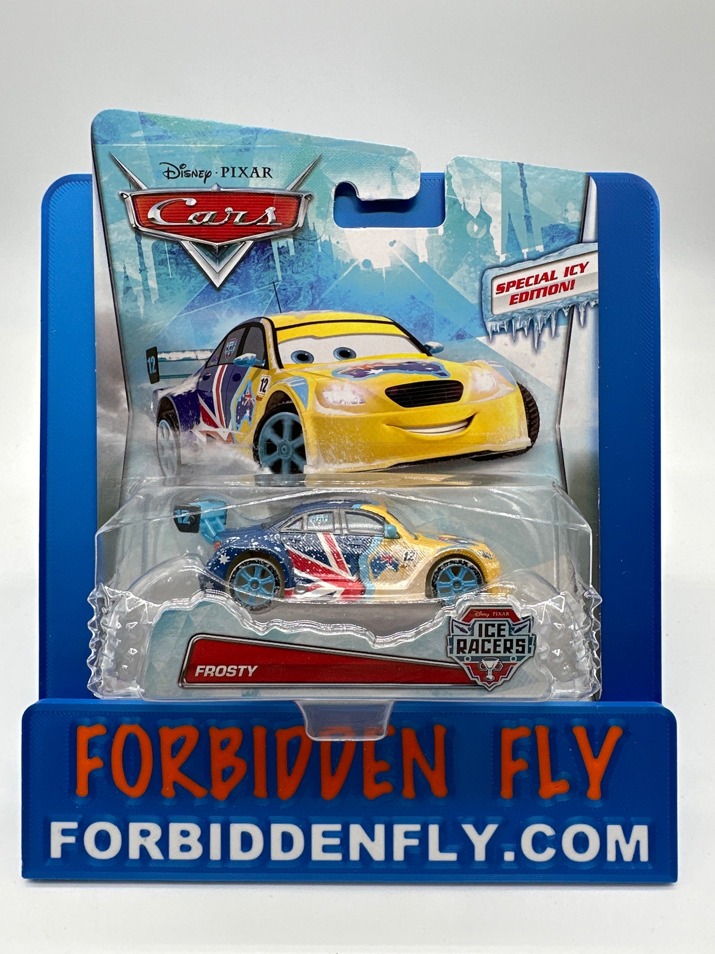 Disney Pixar Cars Movie - 2015 Ice Racers (“Icy Edition” Card) Series - Frosty