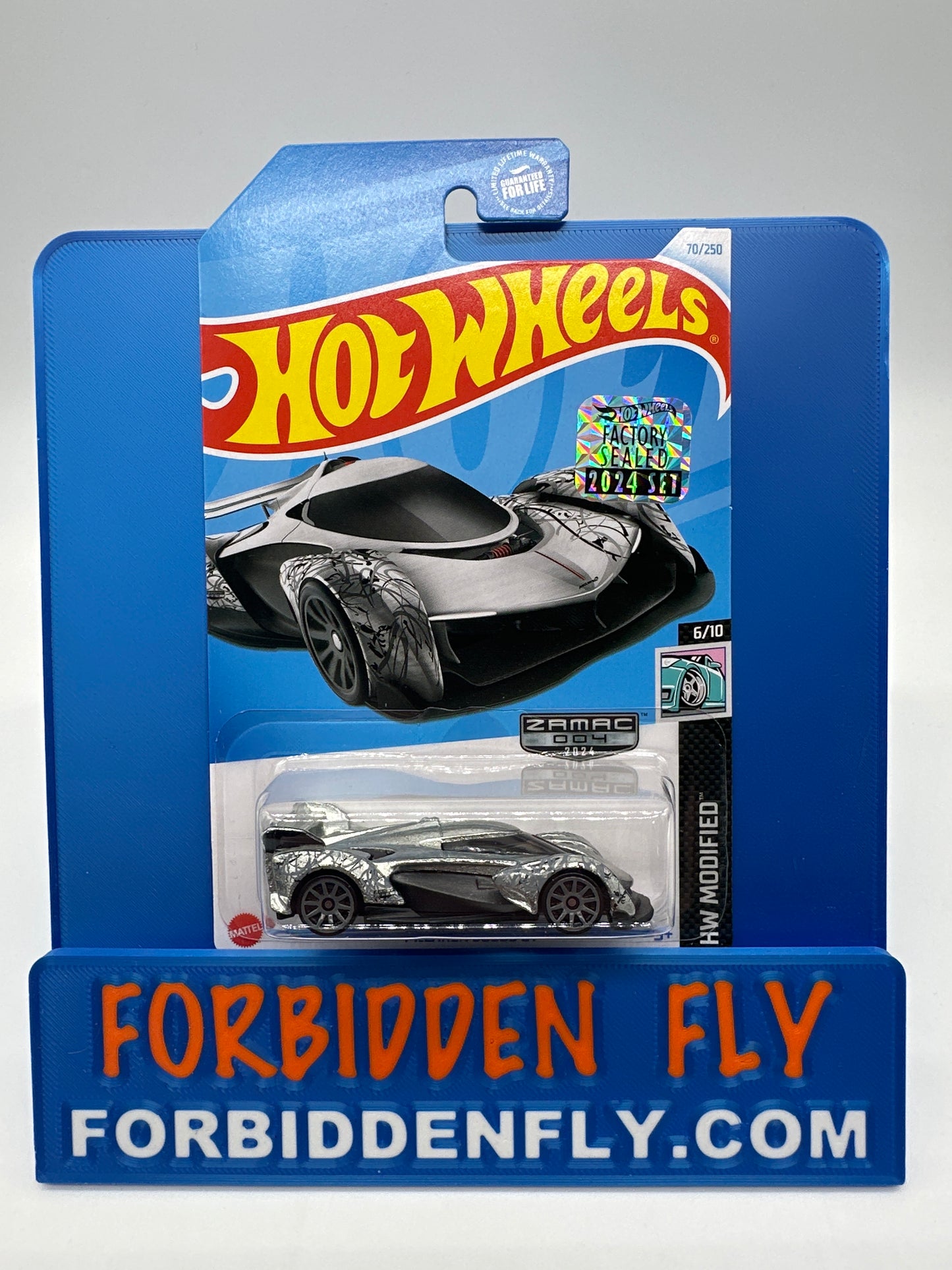 Hot Wheels Mainline - 2024 Factory Sticker - Wal Mart Zamac Edition - McLaren Solus GT