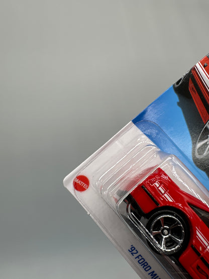 Hot Wheels 2024 K Case - International Card -‘92 Ford Mustang - Red