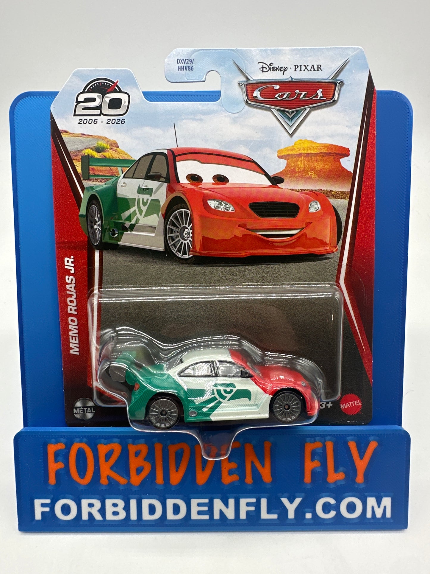Disney Pixar Cars Movie - 20 Year Anniversary Release - Memo Rojas Jr