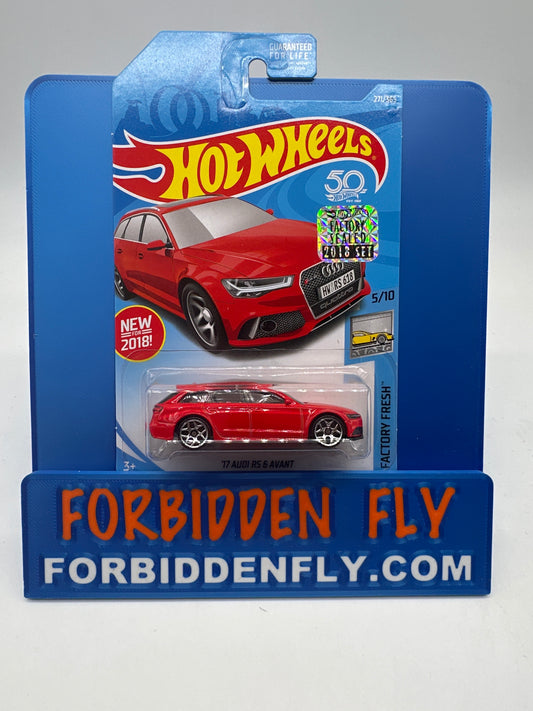 Hot Wheels Mainline - Factory Stickered 2018 - ‘17 Audi RS 6 Avant