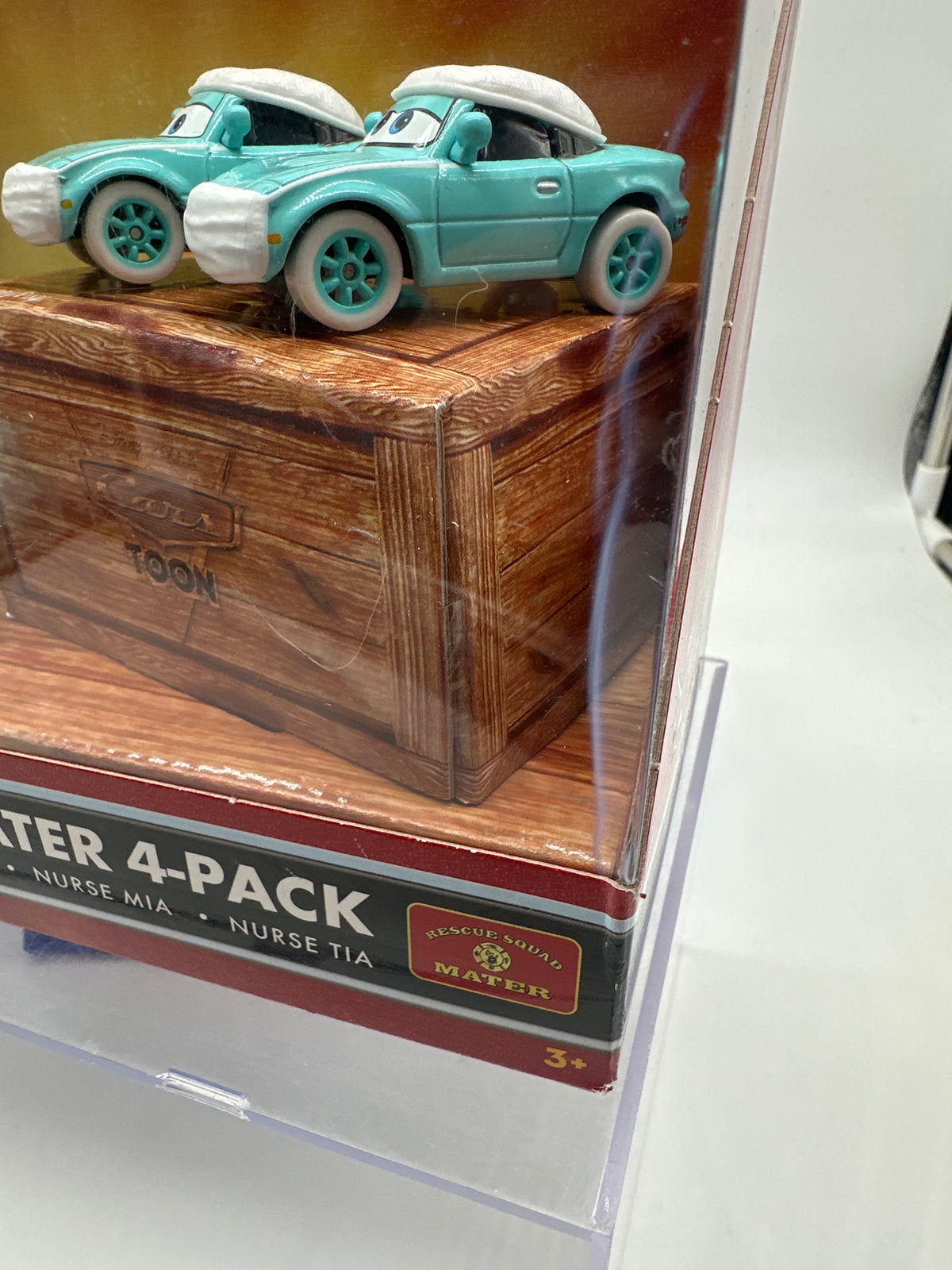 Disney Pixar Cars Movie - Toon Rescue Squad Mater Series - Rescue Squad Mater 4 Car Pack Set